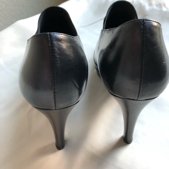 Bottines Stiletto Worthington - Gris Foncé - Découpes Sur Le Côté - Taille 7.5M - NEUVES Sans Boîte